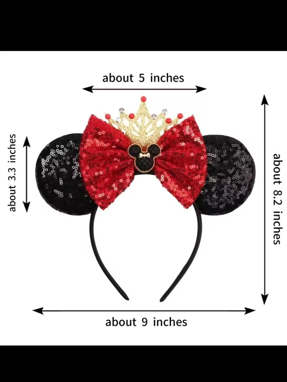 Disney Pink Purple Minnie Mouse Ears